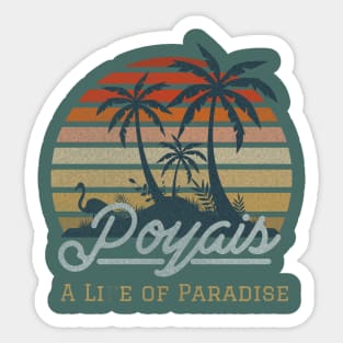 Poyais - A Life of Paradise Sticker